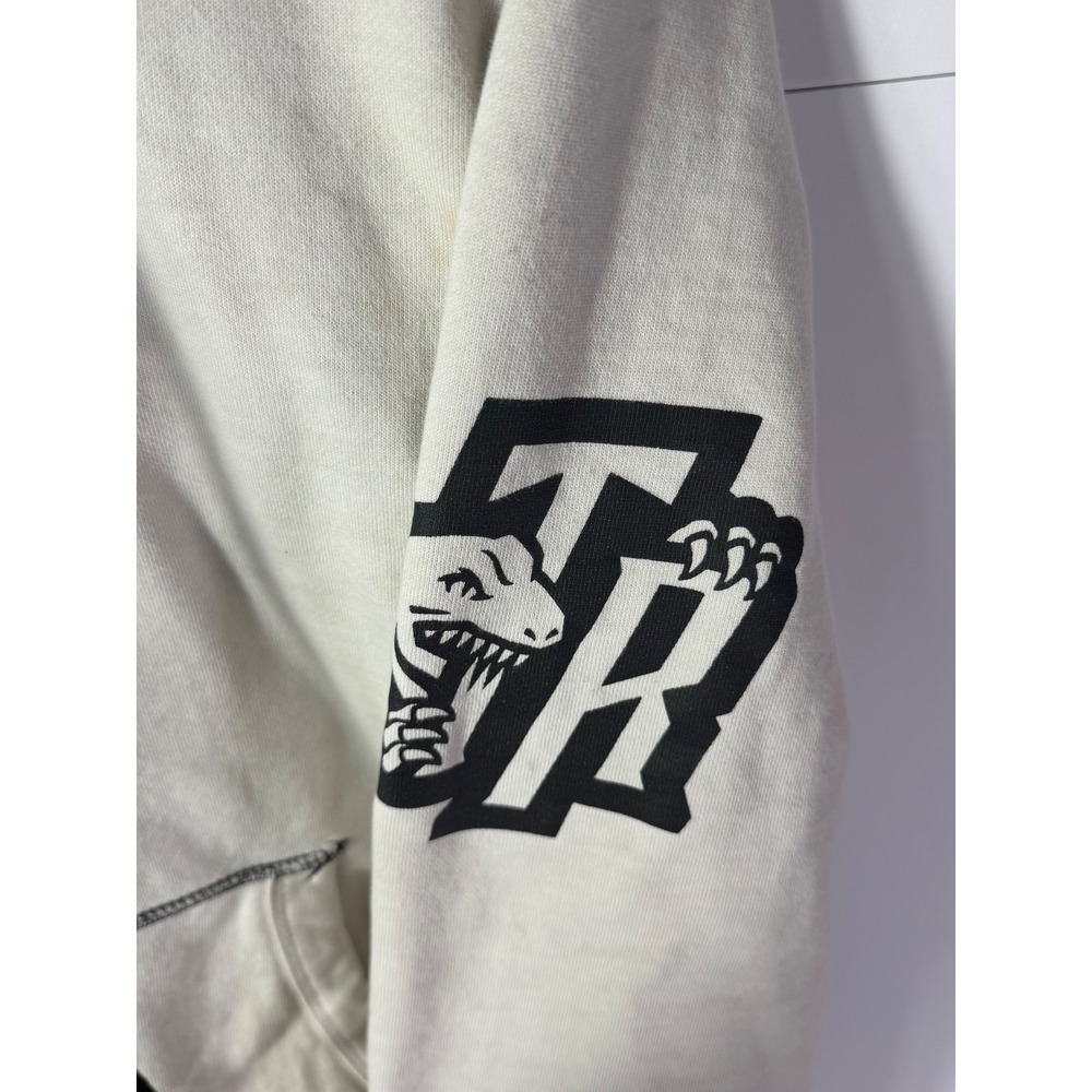 Mitchell & Ness Toronto Raptors Split Hoodie Black White Embroidered Mens Large - Picture 2 of 6